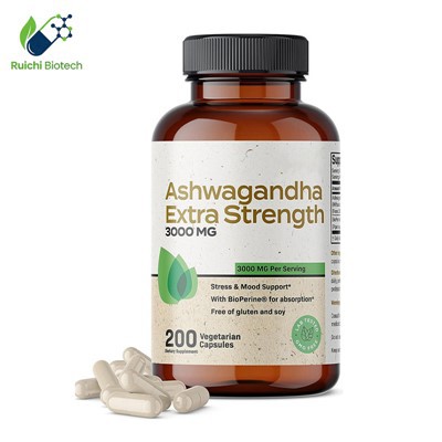 Maßgeschneiderte Ashwagandha-Extrakt-Kapseln